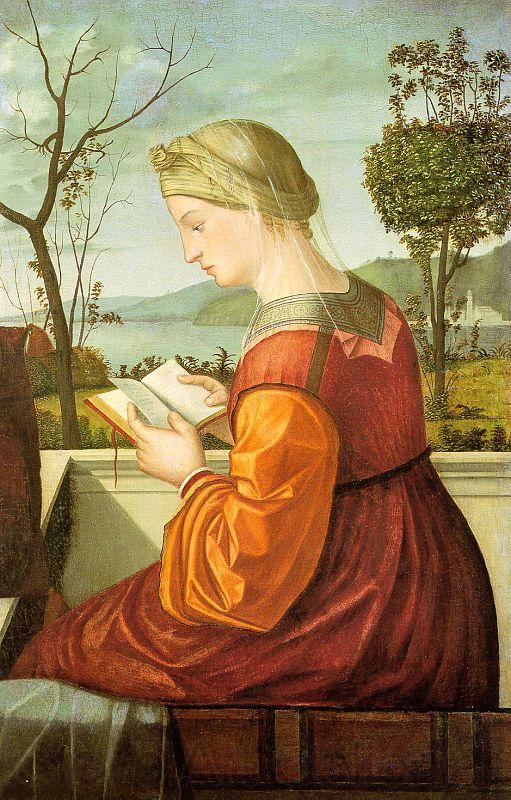 Vittore Carpaccio The Virgin Reading